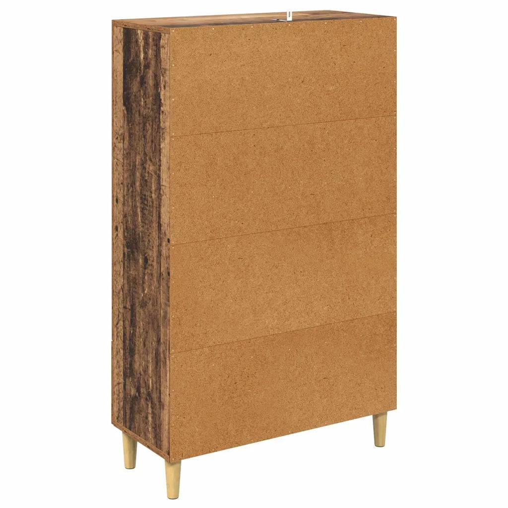 Credenza-Buffet-Armadio da cucina Legno vecchio 70 x 31 x 115 cm Legno multistrato
