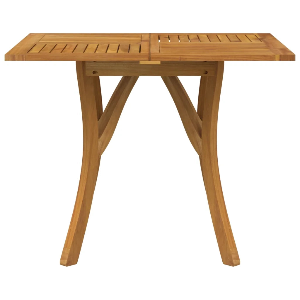 Tavolo da Giardino 85x85x75 cm Legno Massello di Acacia 363304