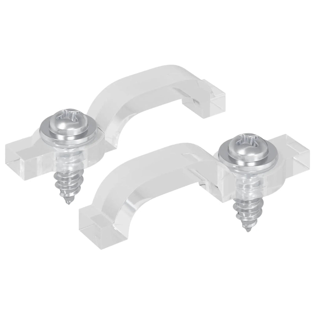 Clip per Striscia LED 2 pz Trasparente 23,8 x 7,3 x 4,3 mm CFW6218499
