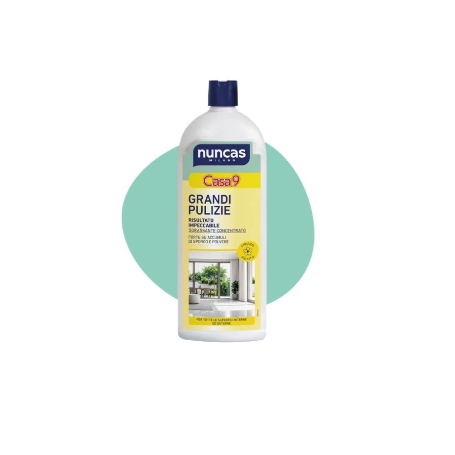 DETERGENTE CONCENTRATO PER GRANDI PULIZIE CASA9 DI NUNCAS