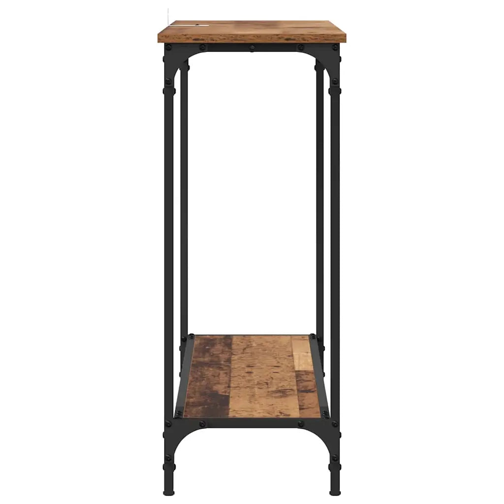 Tavolo Consolle | Tavolo d'Ingresso Legno vecchio 101 x 30.5 x 75 cm