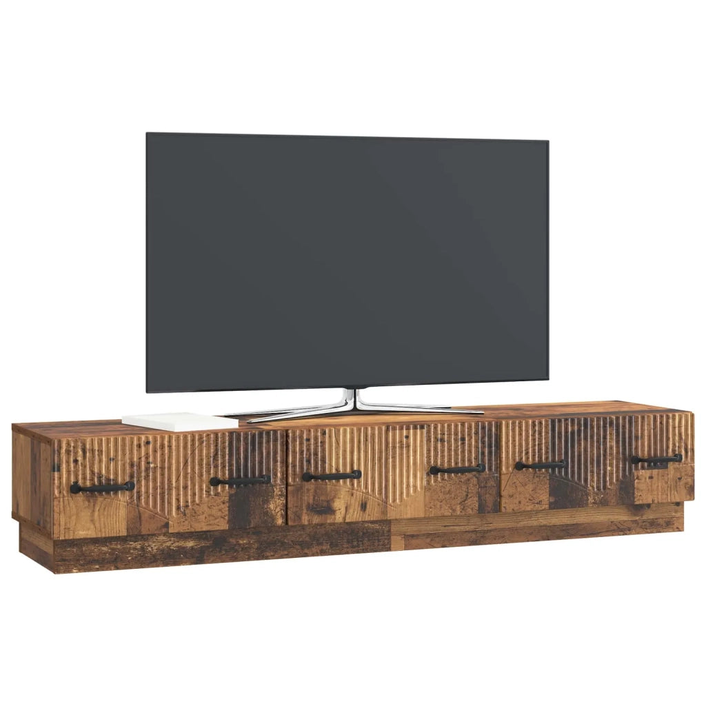 Mobile TV Legno antico 147 x 34,5 x 27 cm Legno ingegnerizzato
