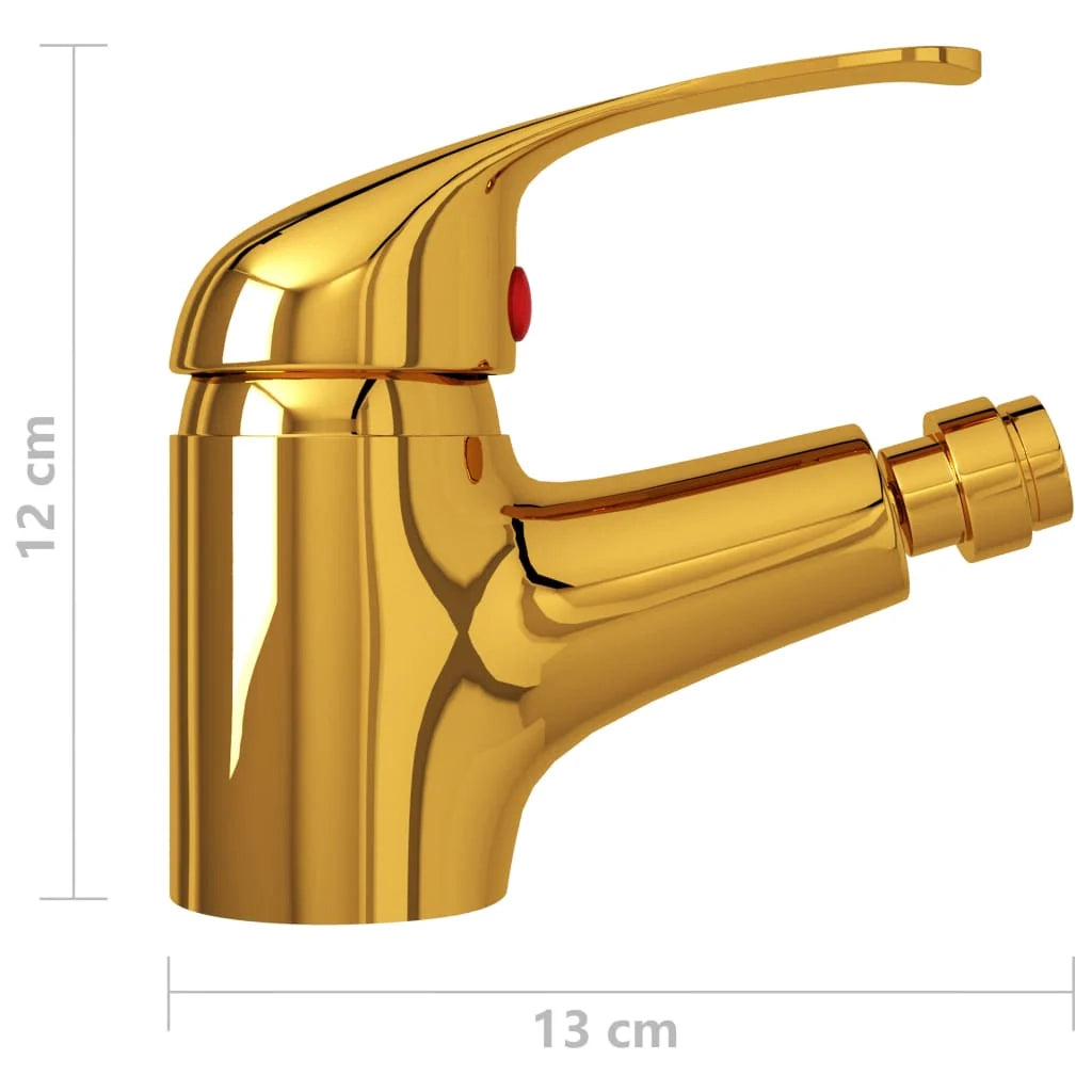 Miscelatore bidet da bagno 12 cm finitura oro 02_0003495