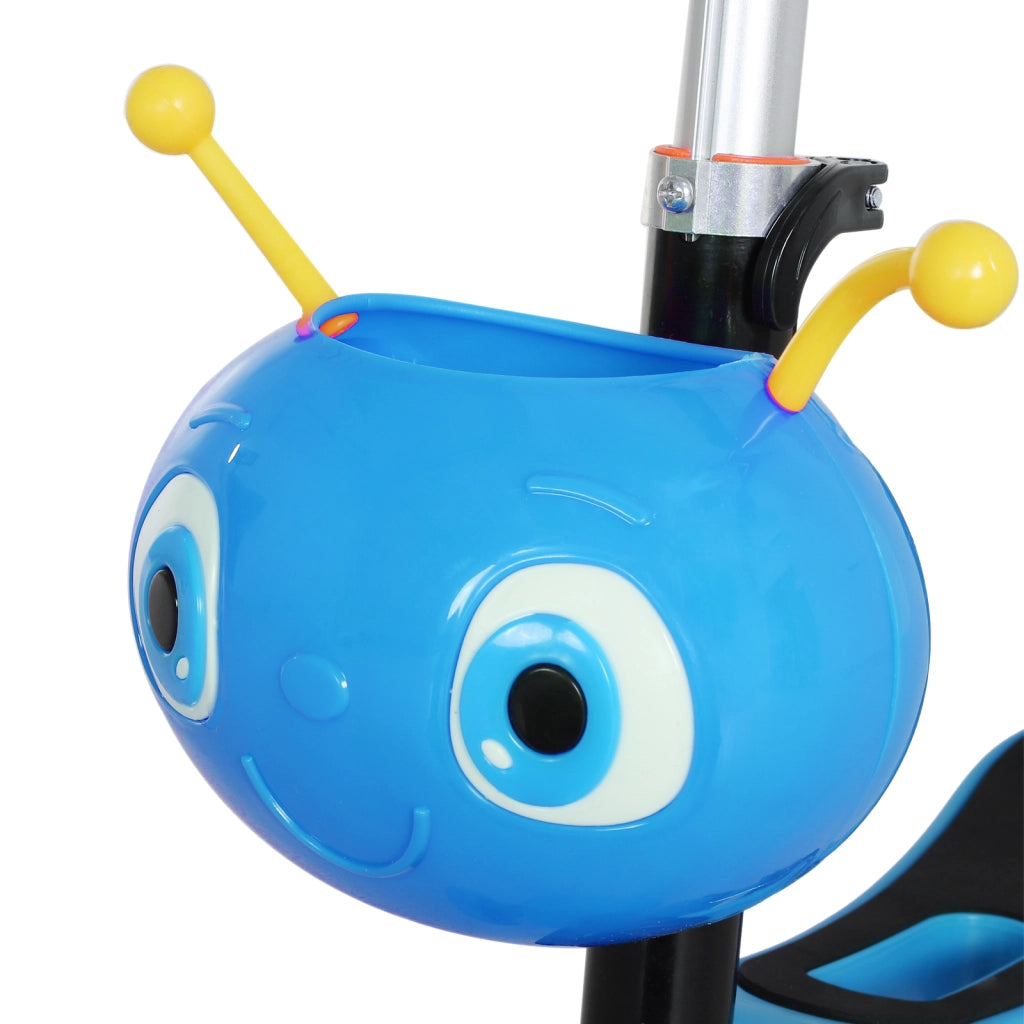 Trottinette per Bambini 5 in 1 ¨C Minimal ¨C Blu, Regolabile, 60 Kg