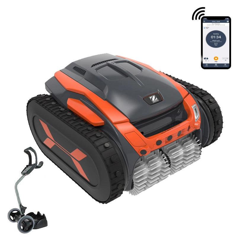 Robot Per Piscine Pubbliche Zodiac Trx 8500 Iq Vortrax Per Liner Pvc E Cemento Verniciato Tipo Spazzole: Per Liner Pvc e Cemento Verniciato