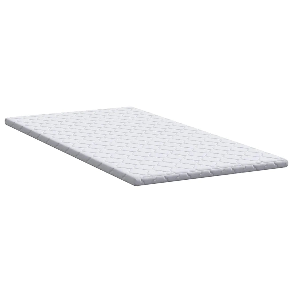 Topper al cocco Bianco 90 x 200 cm Tessuto Jacquard CFW1883309