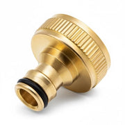 Adattatore per tubi in rame di alta qualità - 24K Gold - Adattatore per tubi idraulici - Ideale per giardino e casa - 2,5 cm