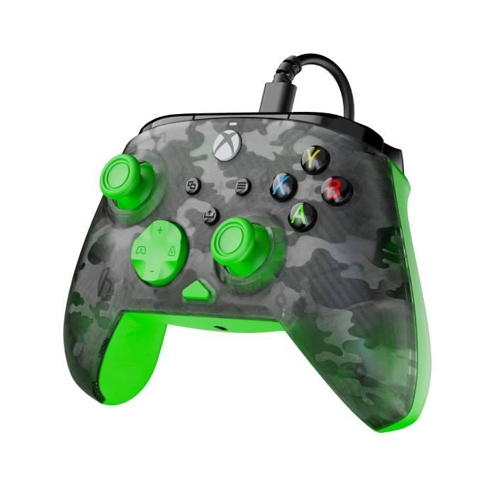 Gamepad - Xbox Series XS, Xbox One e PC - Rematch Core - RGB - Cablato - Nero/Verde mimetico - TURTLE BEACH
