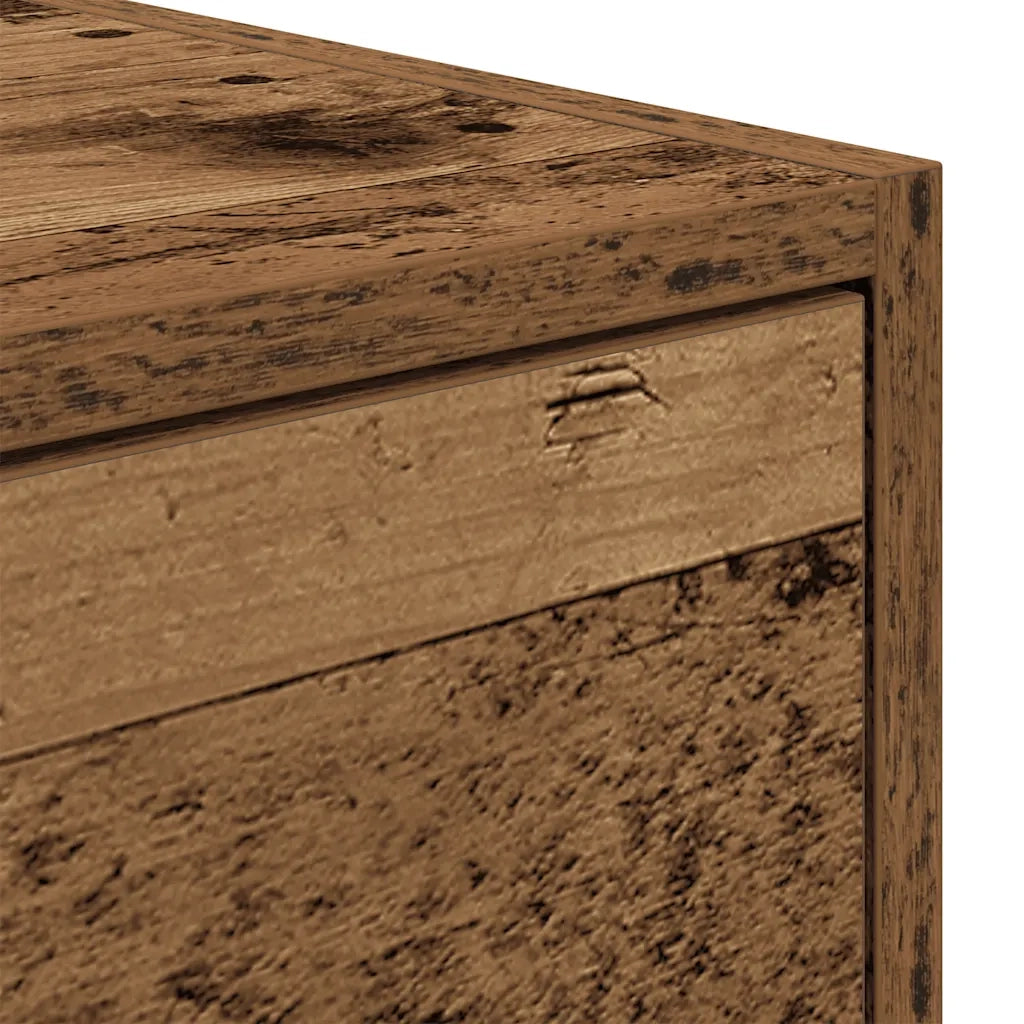 vidaXL Mobile Porta TV Legno Antico 80x31x25,5 cm Legno Multistrato
