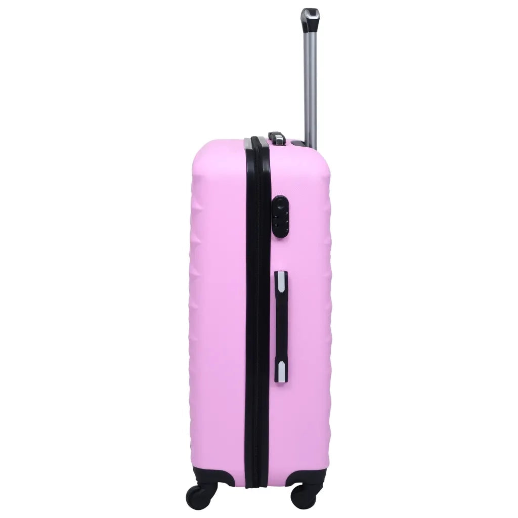Trolley a Custodia Rigida Rosa ABS CFW5562012