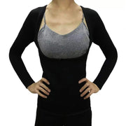 Trade Shop - Maglietta Modellante Nero Shapers Sostegno Seno Braccia Spalle Tg. L/xl Shaper -