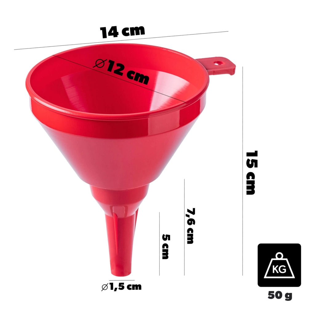 Imbuto da cucina KADAX per bottiglie di damigiane, liquori da vino, con colino e filtro, diametro 120 mm