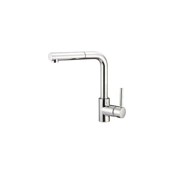 Crolla Harry ES 7740 BO Miscelatore Cucina con Doccetta estraibile Rubinetto Mono Splitcomando colore Bianco Opaco