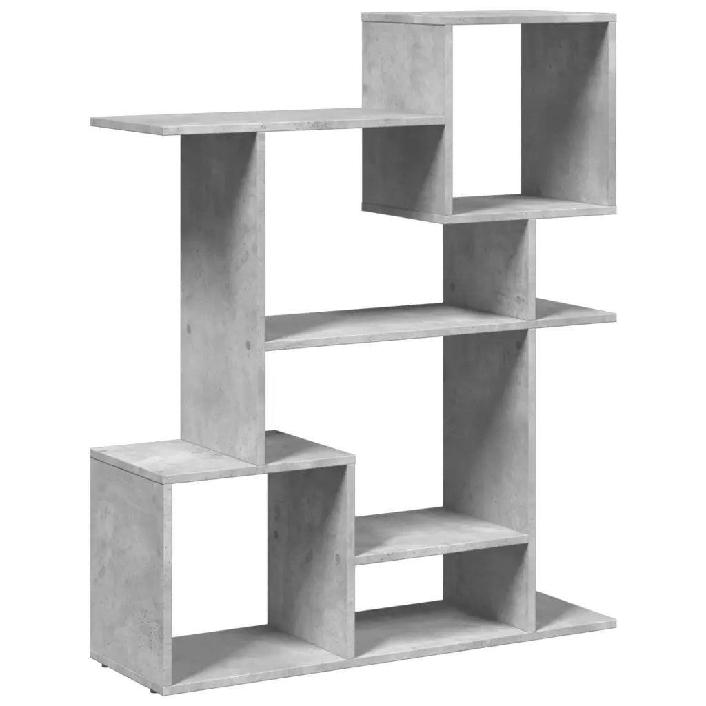 Libreria Divisorio Grigio Cemento 92x29x112 cm in Truciolato 858123