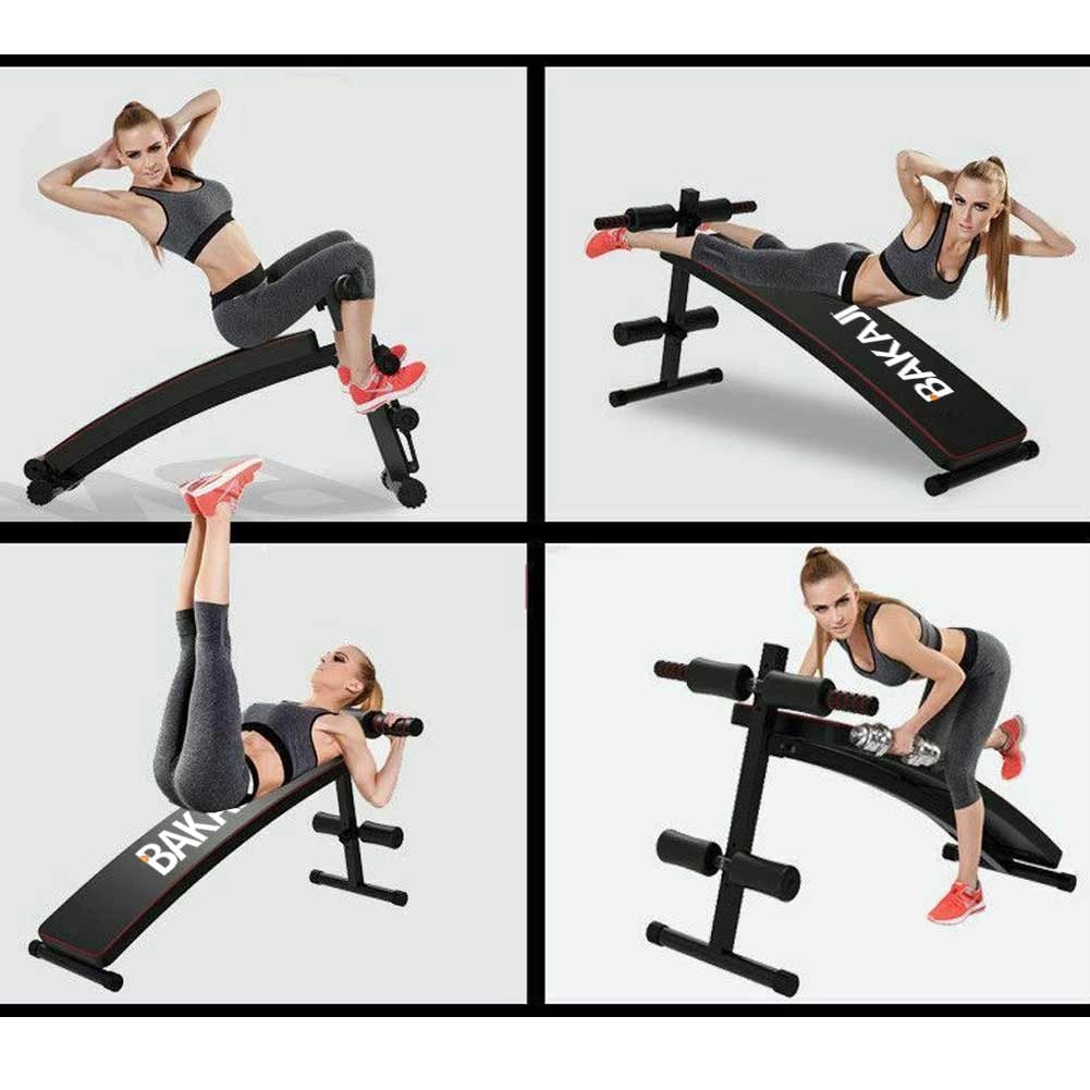 Panca Allenamento Addominali Pieghevole Regolabile Esercizi Palestra Fitness Cas