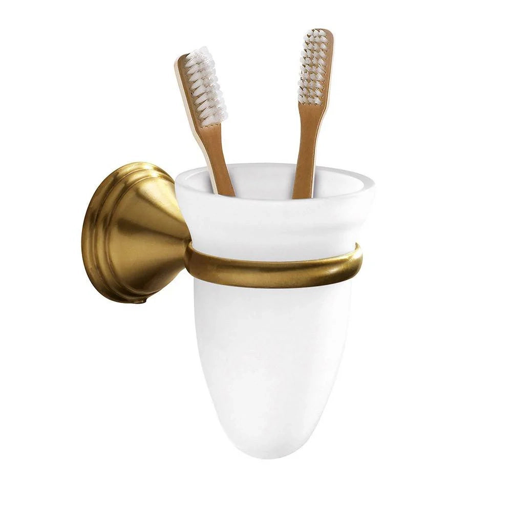 Portaspazzolini a muro GEDY linea Romance colore bronzo