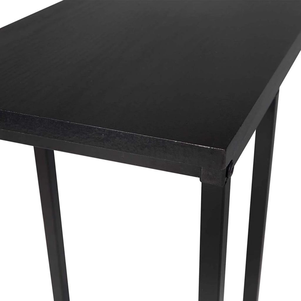 Tavolino laterale 63,5 cm in metallo e legno 19_0000363
