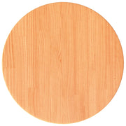 Piano Tavolo | Superficie Tavolo | Piano Scrivania Rotondo Marrone Cera ?40x2,5cm Legno Massello Pino