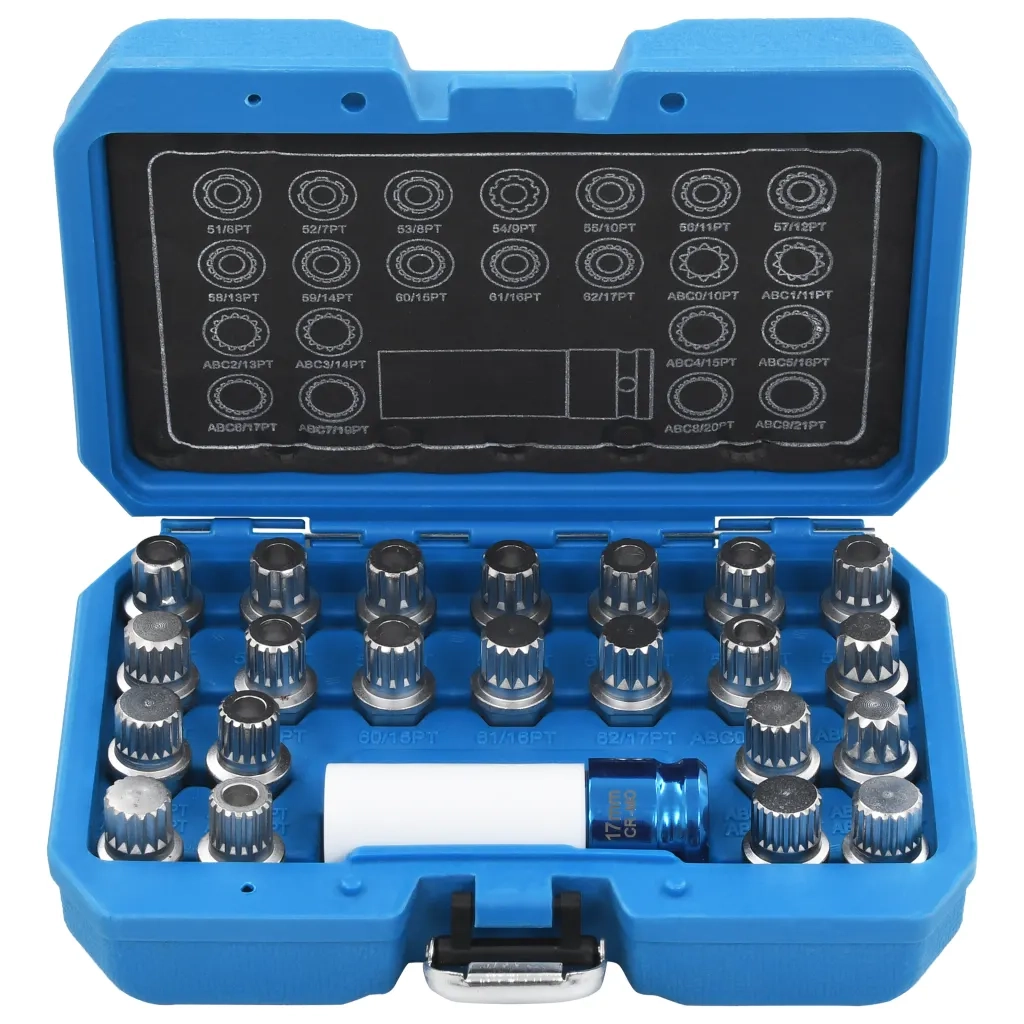 Set di Bussole per Rimozione Dadi 23 pz VAG CFW8463927