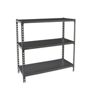 Scaffale in metallo Simon Rack senza viti colore antracite 3 ripiani 1000x1100x500 mm Made in Spain