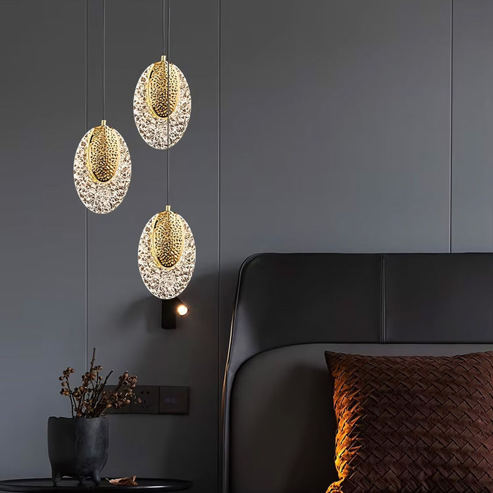 Lampadario A Sospensione In Cristallo Led G088-1cp Złota