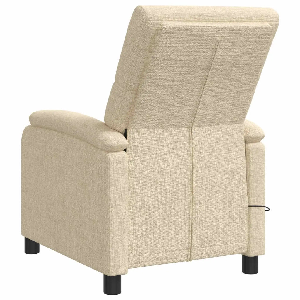 Divano Sedia-Poltrona Massaggiante Crema Tessuto 540643