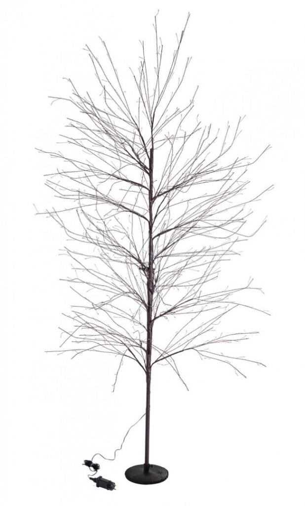 Albero di Natale bunch marrone 2000 microLED classico H210