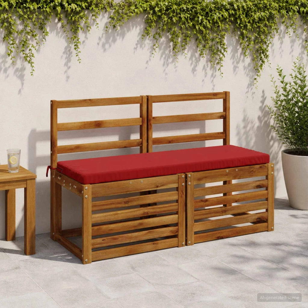 Cuscini per Panchina a 2 Pezzi SOEST 2 pz 100% Poliestere 948847