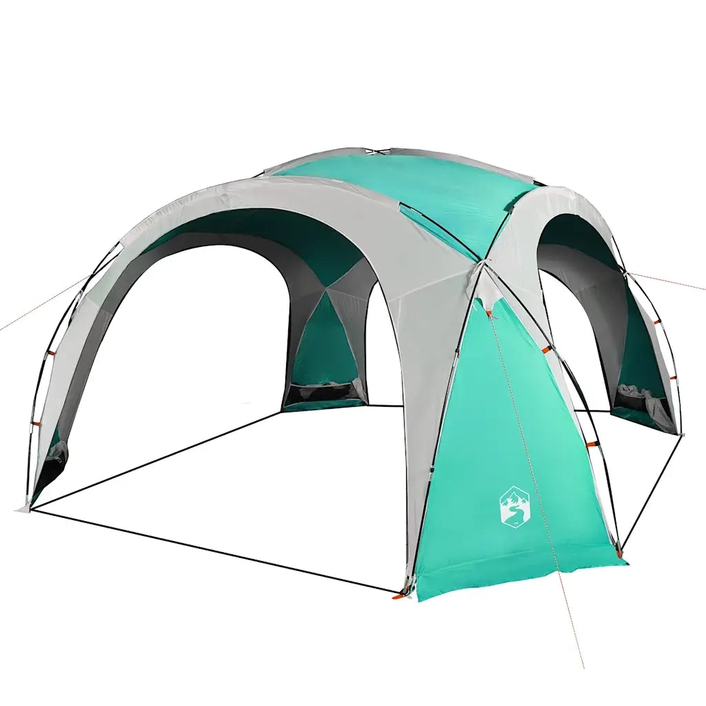 Tenda per Feste Verde Impermeabile 94574
