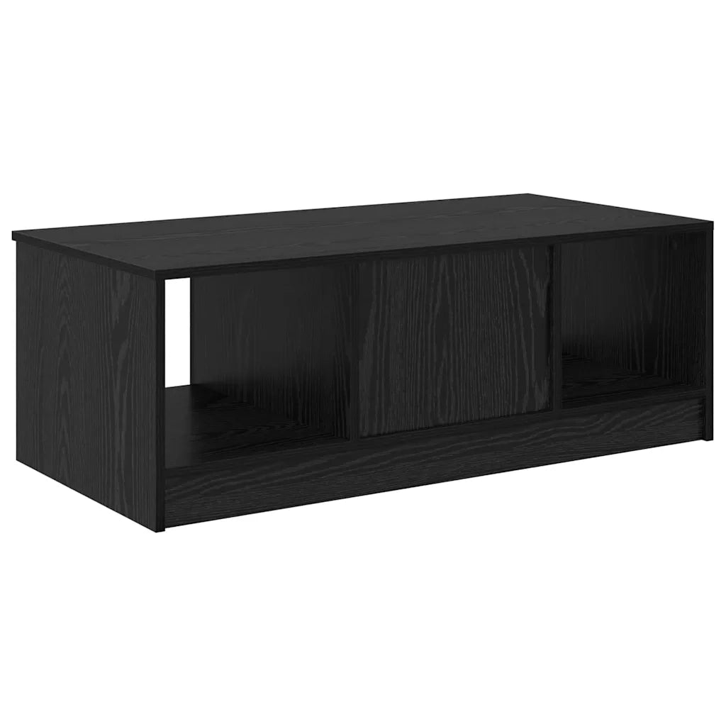 Tavolino da salotto con cassetto Rovere Nero 102 x 50 x 36cm 880521