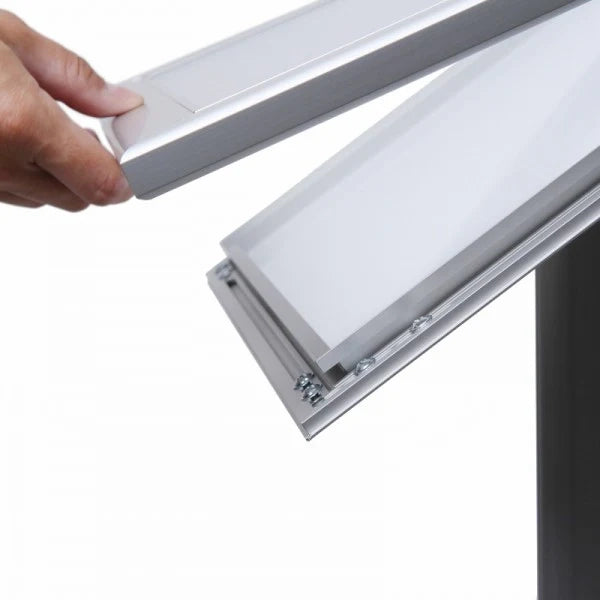 Leggio Porta menu per Esterni personalizzabile Ristoranti Alberghi Aziende - 1 A4