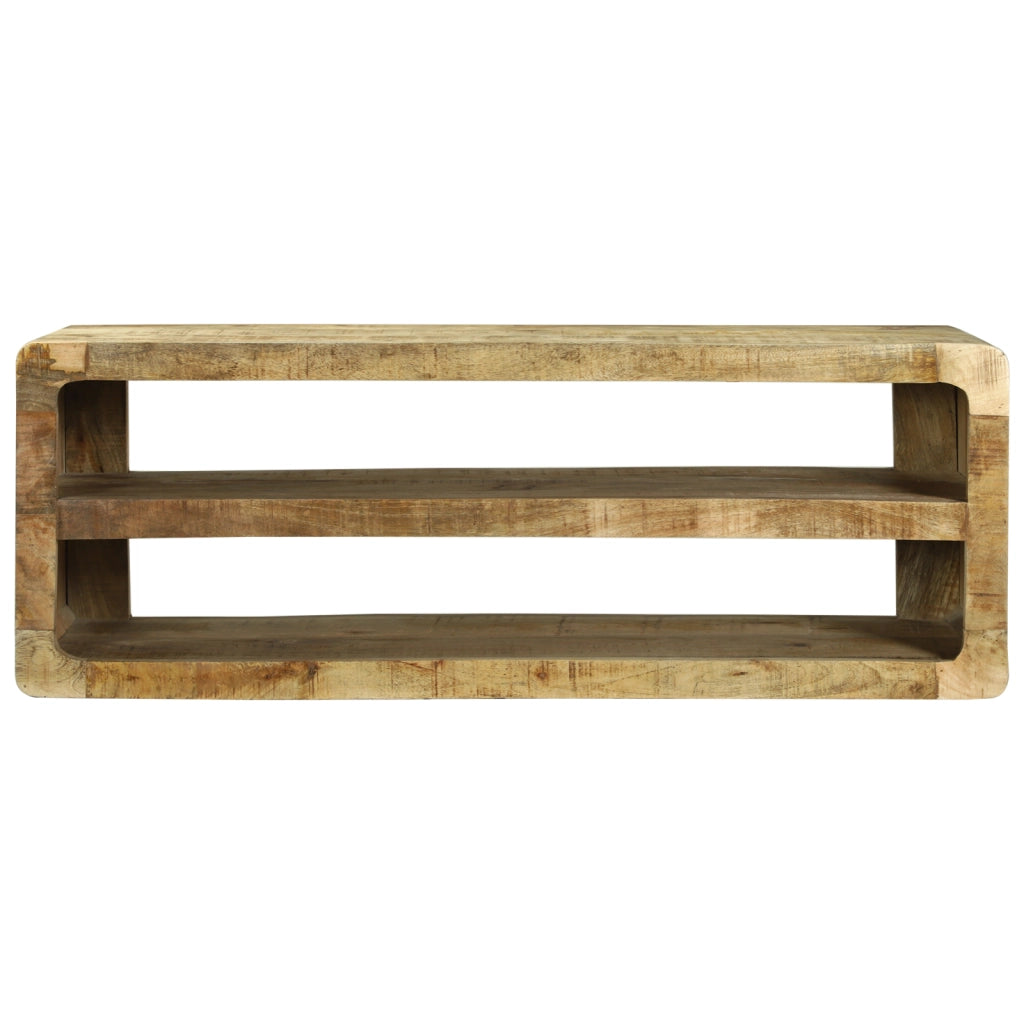 Mobile TV 100x32x36 cm Legno Massello Mango