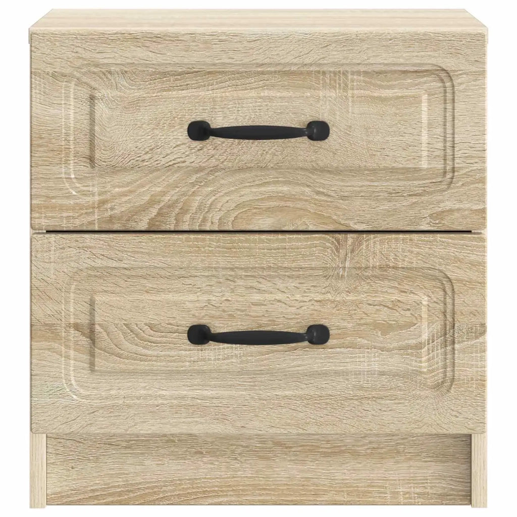 Armadio da Notte 2 pcs Rovere Sonoma 43 x 34,5 x 44,5 cm