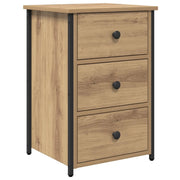 Comodino | Armadio da Notte | Mobiletto da notte con cassetto Marrone 40 x 36 x 60 cm