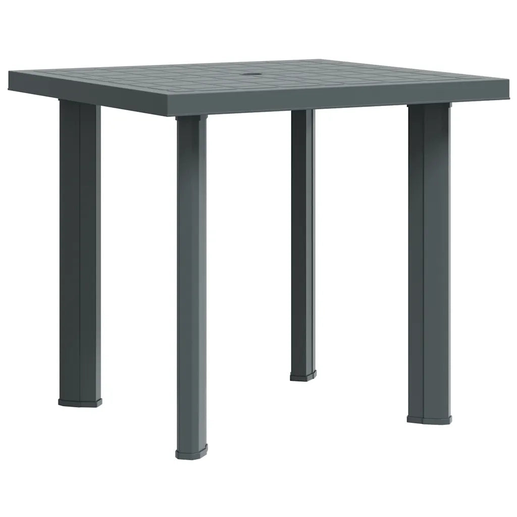 Tavolo da Giardino Verde 80x75x72 cm in Plastica cod mxl 34447