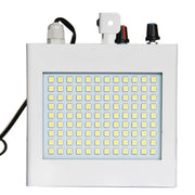 Trade Shop - Proiettore Faro Effetto Strobo 108 Led Luce Bianca Controllo Musicale Regolabile -