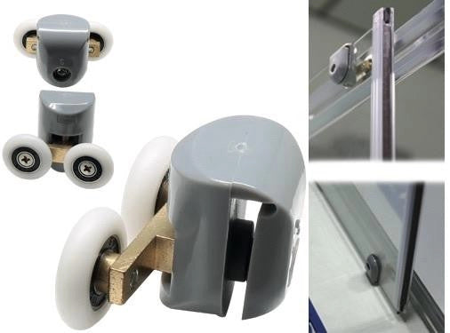 SET ROTELLINE RULLI DI RICAMBIO PER BRIXO CONFEZIONE DA 10 PEZZI