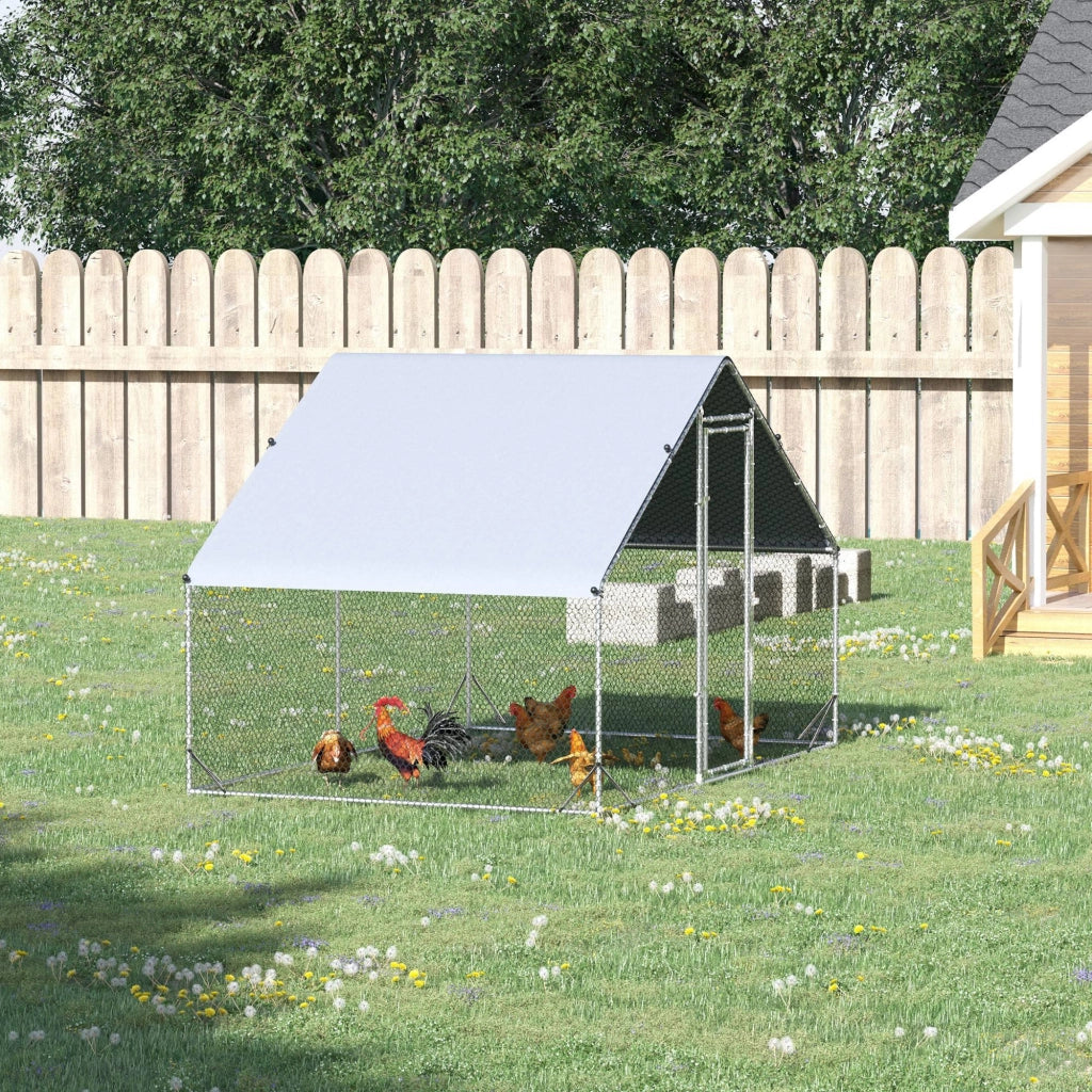 Pollaio da Giardino ¨C Zephmum ¨C 3x2x2m, Argento
