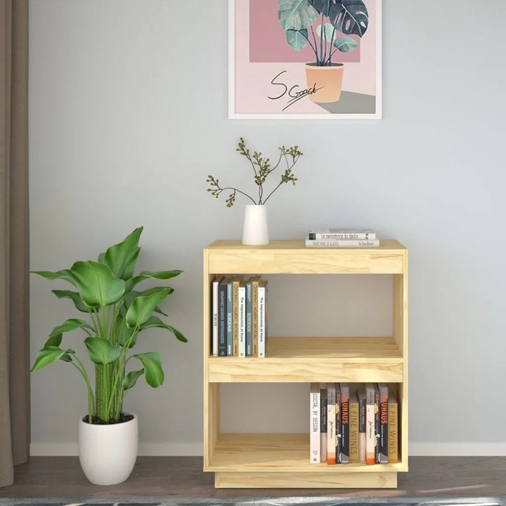 Libreria 60x35x71 cm in Legno Massello di Pino 810859