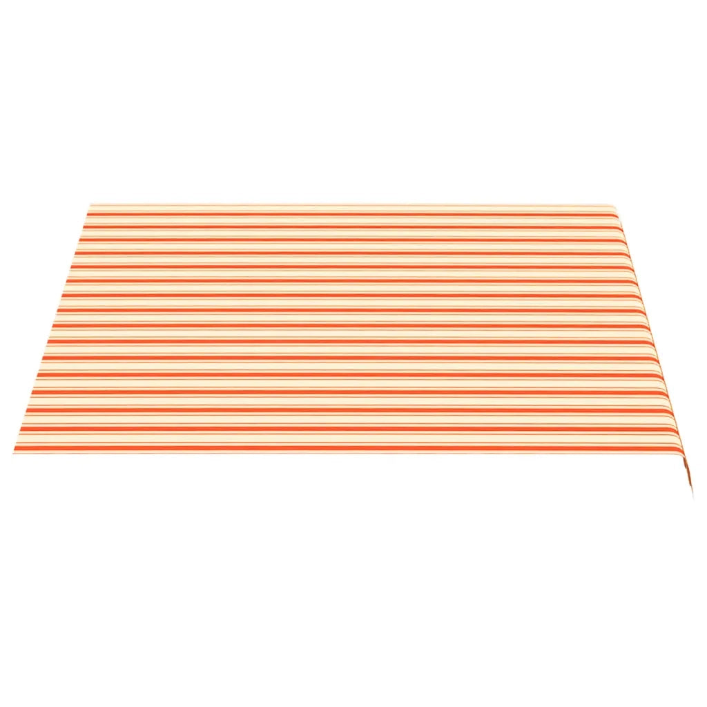 Tessuto di Ricambio per Tenda da Sole-Ricambio telo per tenda da sole Giallo e Arancio 3x2,5 m