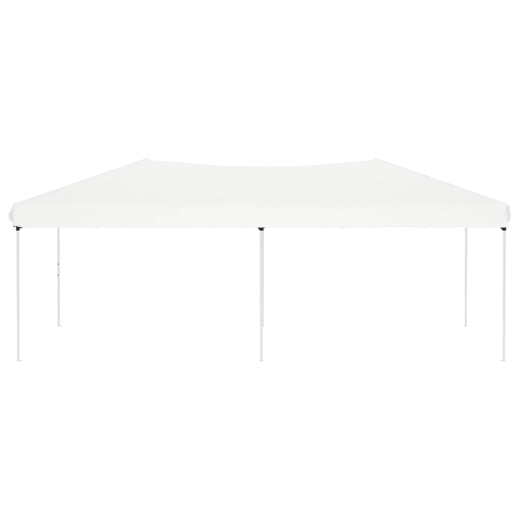 Tenda per Feste Pieghevole-Tenda Gazebo Bianco 3x6 m