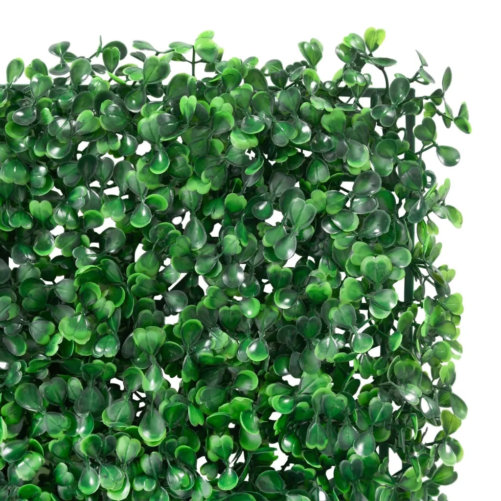 Recinzione Foglie Arbusti Artificiali 6 pz Verde 50x50 cm 366634