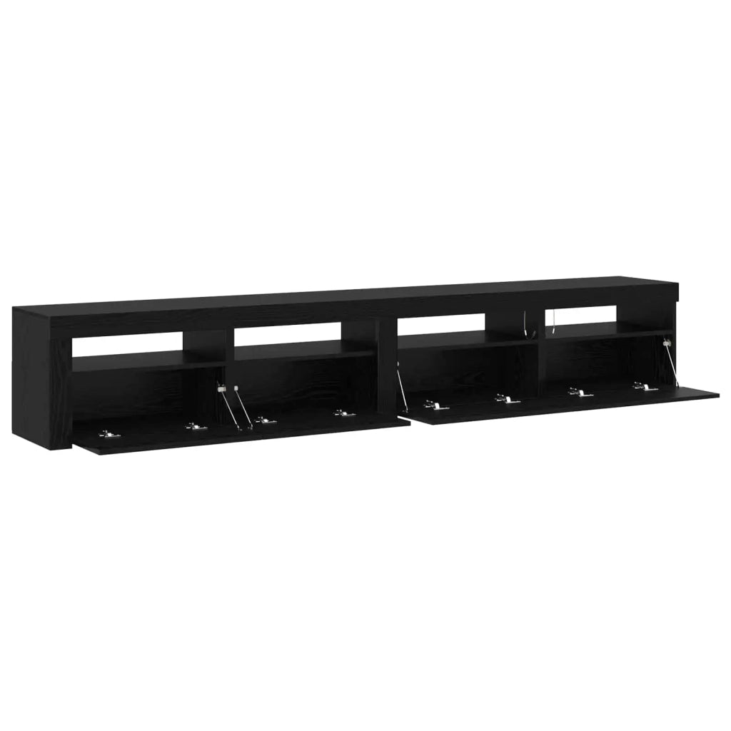 Set mobile TV 3 pcs Rovere Nero 240 x 35 x 40 cm 3332522