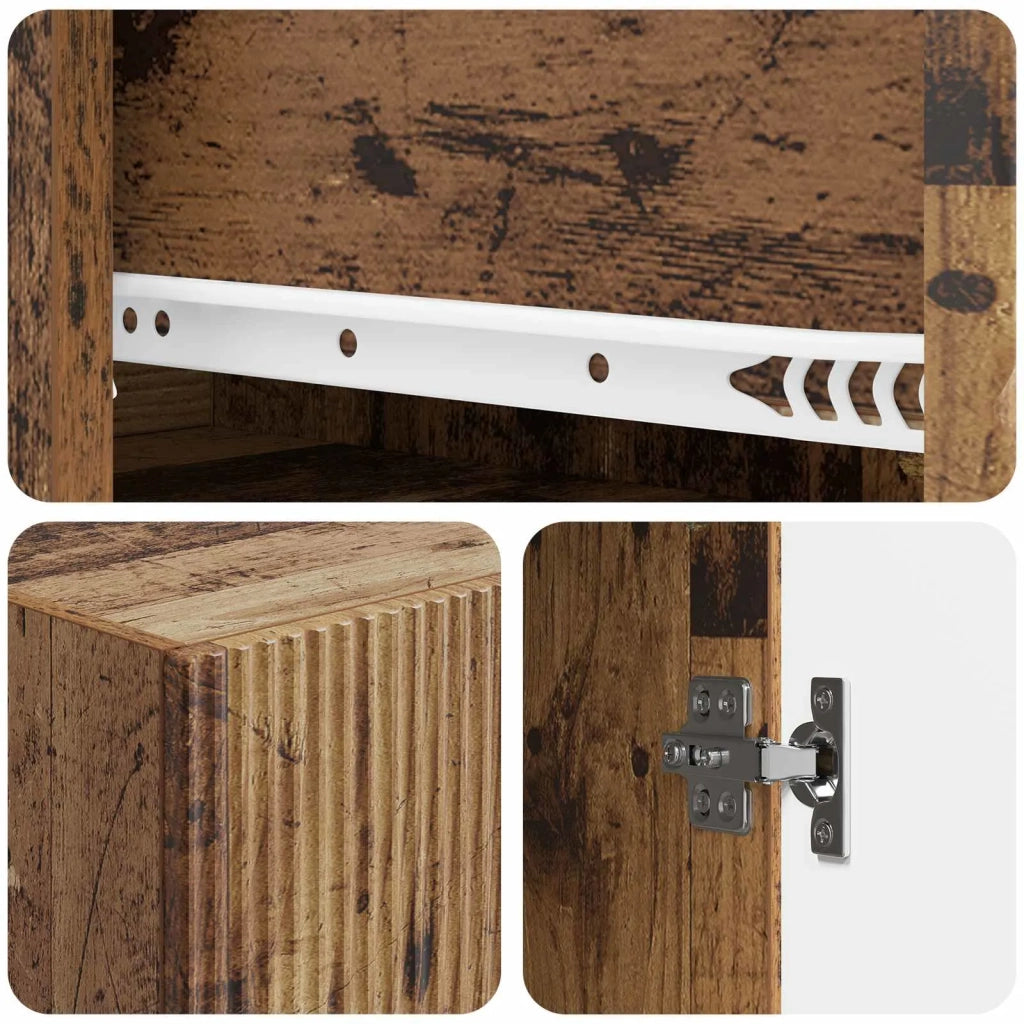 Set di armadi 2 pcs 66 x 34,5 x 90 cm Legno ingegnerizzato 3416581