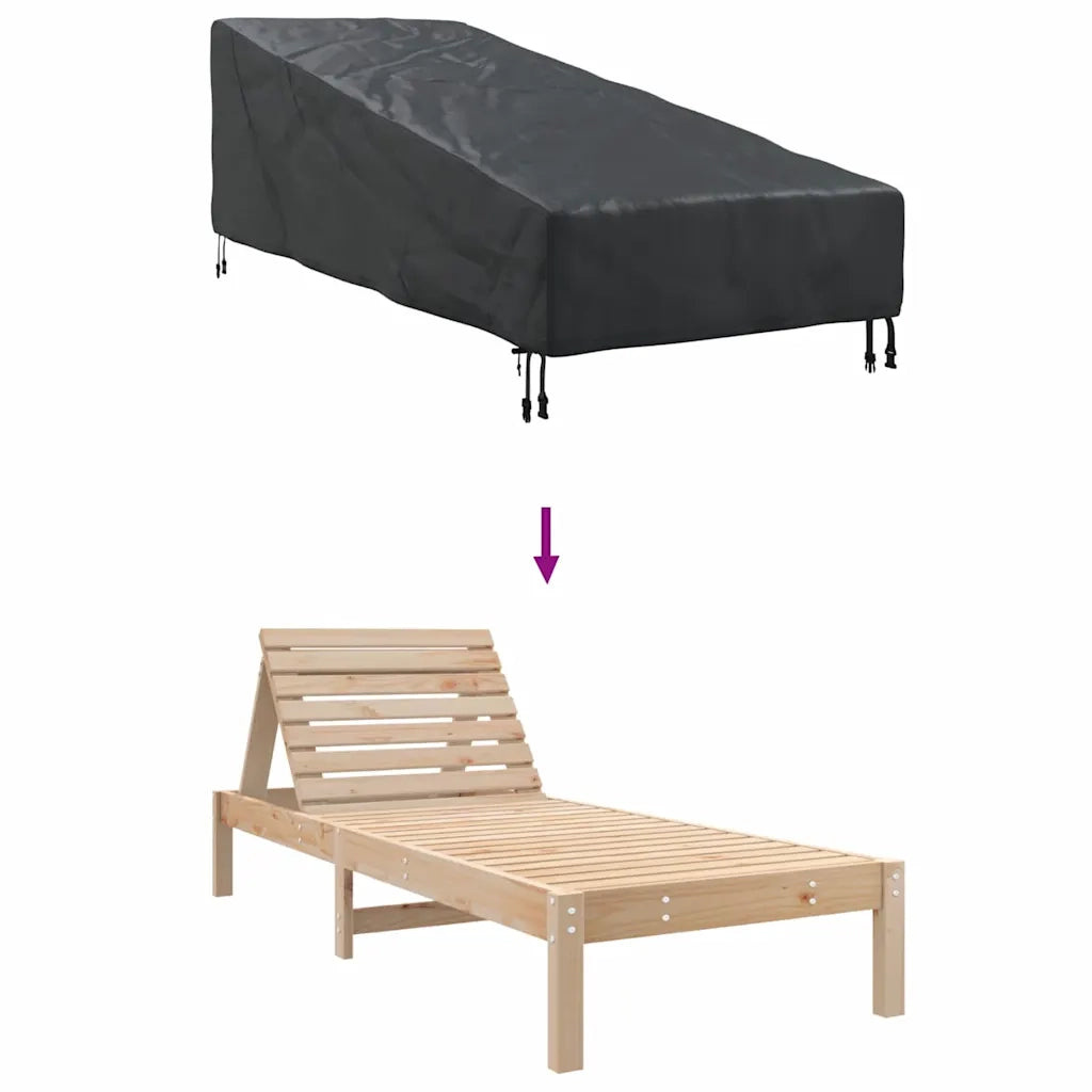 vidaXL Copertura per mobili da esterno 195 x 76 x 82 cm