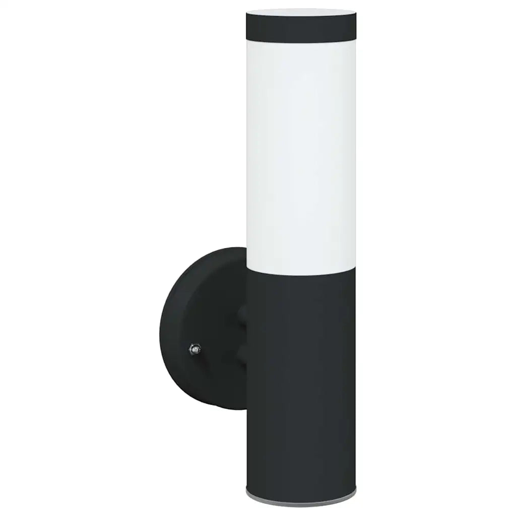 Lampada da Parete Esterna 2 pz Nero 15 x 7,5 x 33 cm CFW4032613