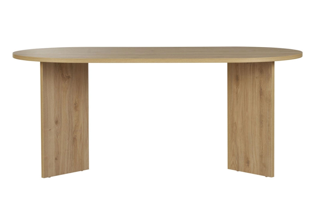 Tavolo da pranzo in legno "Sablin" 180 x 90 x 75 cm - Rovere di Cadice