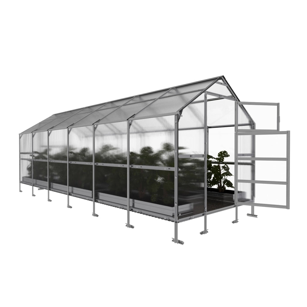 Serra da giardino KLASIKA BERNARD 2,35 x 6 m (14,1 m²), 6 mm con rivestimento in policarbonato