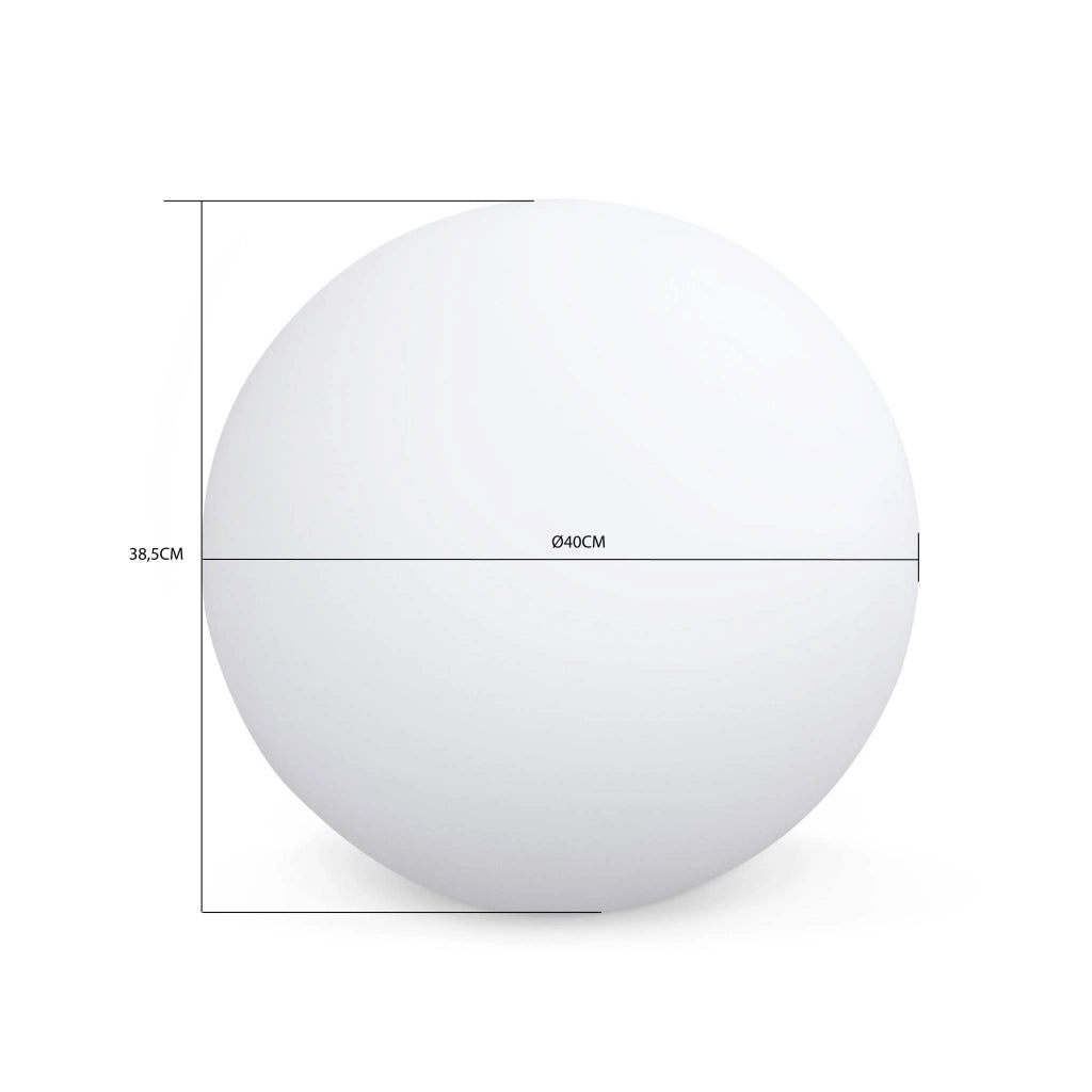Palla luminosa a led senza fili, per interni/esterni, 16 colori