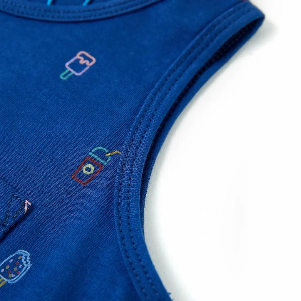 Canotta da Bambino Blu Scuro 128 12352